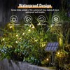 btfarm 4 Pack Solar String Lights Outdoor - Total 132FT