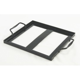 Charcoal Companion CC3531 Salt Plate Holder, 8" x 8"