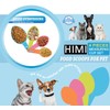 HINMAY Pet Food Scoops Plastic Measuring Cups Set for Dog