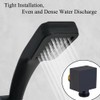 Gold Hand Shower Wall Outlet Elbow, G1/2 Inch Handheld Shower