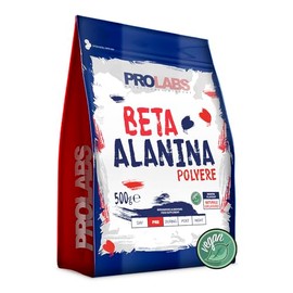 PROLABS BETA-ALANINA POLVERE – Beta Alanina Pura 100% | Resistenza Muscolare e Performance | Pre Workout | Alta Qualità e Purezza | Vegan | 500 g