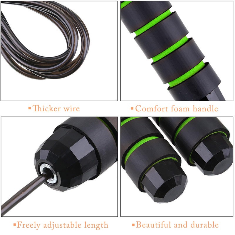 CHENGZI Adjustable Jump Rope Skipping Rope for Kids and Adults