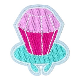 RING POP CANDY FOOD IRON ON EMBROIDERED PATCH 2.4" X 1.75"
