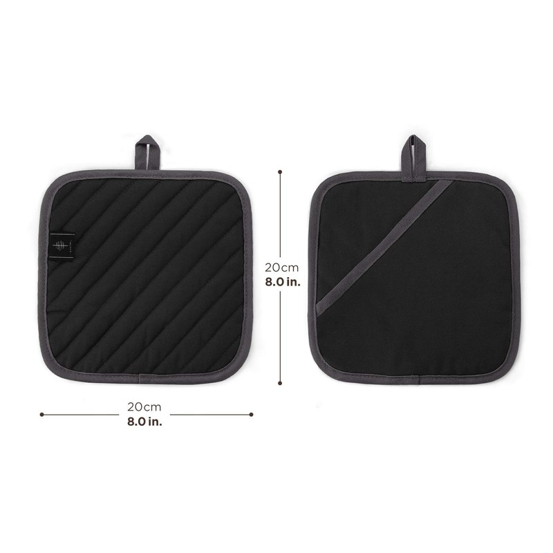 Bonthee 20 cm Pot Holder Non-Slip Durable Heat Resistant for
