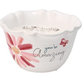 Pavilion Gift Company You're Amazing Candle, 9 Oz, Pink