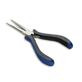 HURON Precision Pliers, Springloaded, Long Needle Nose, 5.75 In (1/3/10/25/100 pc) (1pc)