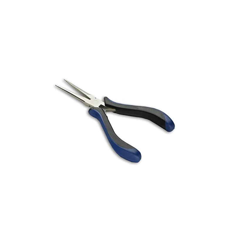 HURON Precision Pliers, Springloaded, Long Needle Nose, 5.75 In (1/3/10/25/100