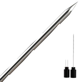 Linkidea Zigarren-Ziehwerkzeug aus Aluminiumlegierung, 2-in-1 Zigarrenstanzer, Ziehzigarrenwerkzeug mit Doppelnadel, scharfer Stanzer für Zigarrenschneider als Geschenk (schwarz)