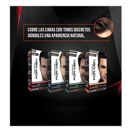 Tinte Xiomara For Men Castaño Claro Shampoo Sin Amoniaco 60mL