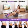 Upgraded Pedal Resistance Band with Handles – 75LB Multifunction Pilates
