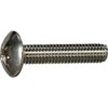 TRUSCO Y829-0420 Truss Head Small Screw, Stainless Steel, Full Screw,