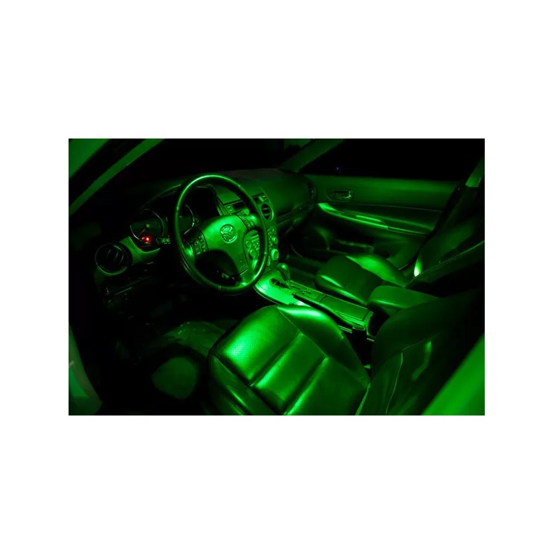 Fyre Flys 1 Super Green 39mm LED 6614 Bulbs 6411