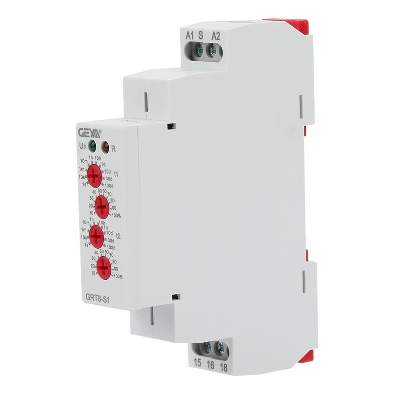 Jadeshay Delay Relay - GRT8-S1 Mini Asymmetric Cycle Timer ON/Off