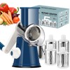 Ourokhome Rotary Cheese Grater Hand Crank, Kitchen Shredder Speed Mandolin