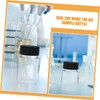 Alipis 24pcs Oil Sample Bottles Reagent Storage Container Cap for