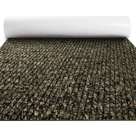 FOCEAN Boat Flooring EVA Foam Boat Decking Faux Teak Marine Flooring Marine Mat Sheet for Motorboat RV Yacht Kayak Surfboard, 94.5''x 23.6'', Camo Grass