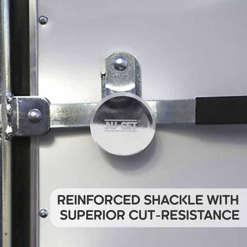 NU-SET 2 X 5373-KA 2-7/8" 73mm Hockey Reinforced Hidden Shackle