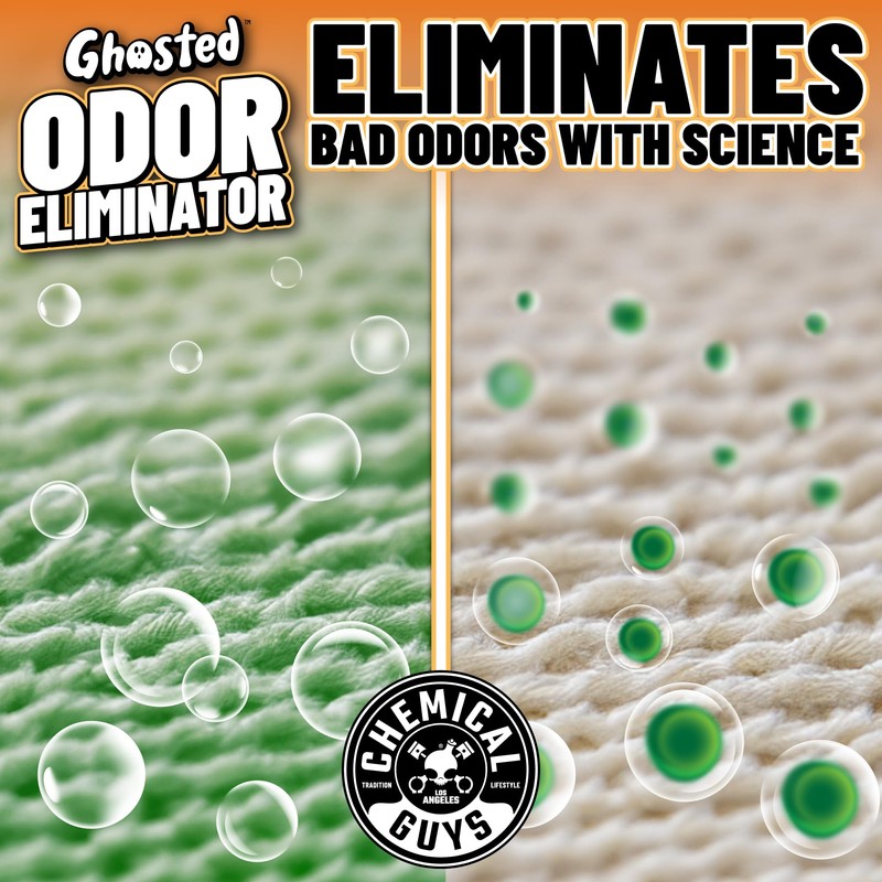 Chemical Guys SPI23216 Ghosted Complete Interior Vehicle Odor Eliminator, Great