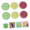 Baluue 5pcs Fruit Design Mini Ice Mats Portable Cooling Bags