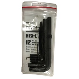 EKLIND 10592 12 Piece Metric HEX-L KEY SET in Pouch .7MM - 10MM Made in USA!!!