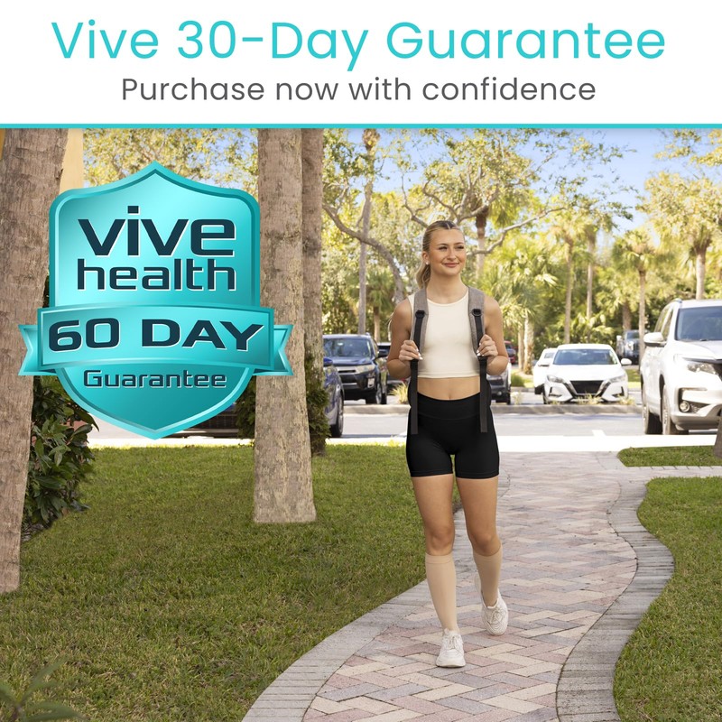 Vive 20-30 mmHg Medical Grade Compression Socks for Women &