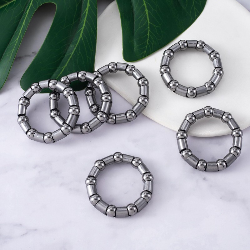 CustomyLife 6pcs 5/16" x 9 Balls Bicycle Crank Bearing Silver