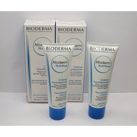 BIODERMA ATODERM NUTRITIVE NOURISHING CREAM 1.33 OZ BOXED *LOT OF 2*