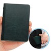 PATIKIL 6 Ring Binder Cover, 2 Pack A7 Leather Notebook