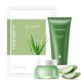Aloderma Pure Aloe Soothing Set 3-Piece Set