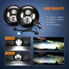 Nilight 2PCS 7 Inch Round Cree Headlight High Low Beam