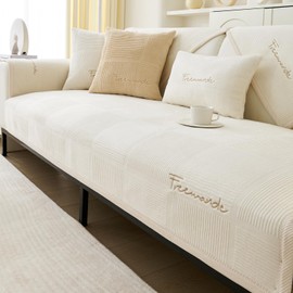 IMSGVIFO Sofa Cover Non-Slip Sofa Blanket, Sofa Protection 1 2 3 4-Seater L Shape Sofa Protector, Dog Cat Throw Dog Blanket Corner Sofa Protective Blanket Sofa Protection Dog Scratch Protection Cat