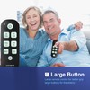 Universal Big Button Backlight TV Learning Remote for Seniors Simple