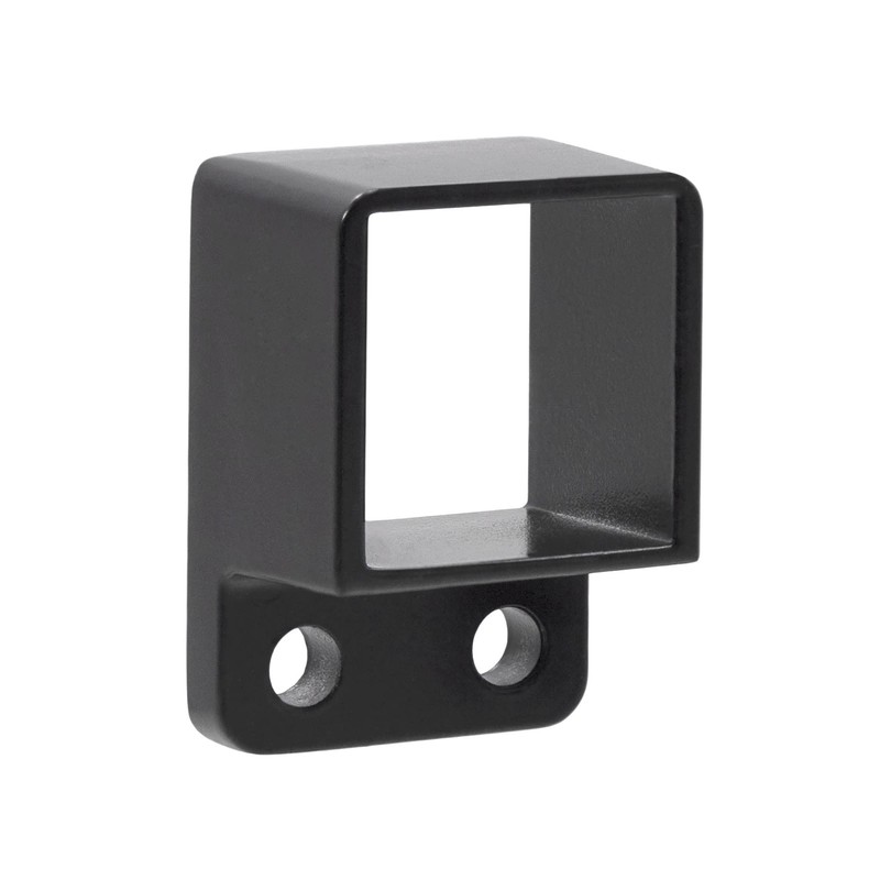 Plum Fittings Aluminum Fence Standard Wall Mount 1 1/4" x