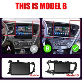9'' Android 13 Car Stereo Compatible for Kia Optima K5 2011 2012 2013 2014 2015 Touch Screen Car Radio Carplay and Android Auto with WiFi GPS Navigation Steering Wheel Control + Backup Camera
