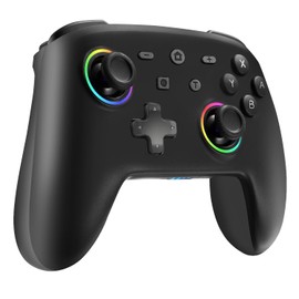 Switch Controller, Kabellos Switch Controller für Switch/Lite/OLED Konsole, Switch Pro Controller mit Macro/Turbo/Aufwachfunktion, Präzise Steuerung, Dual Motors Vibration