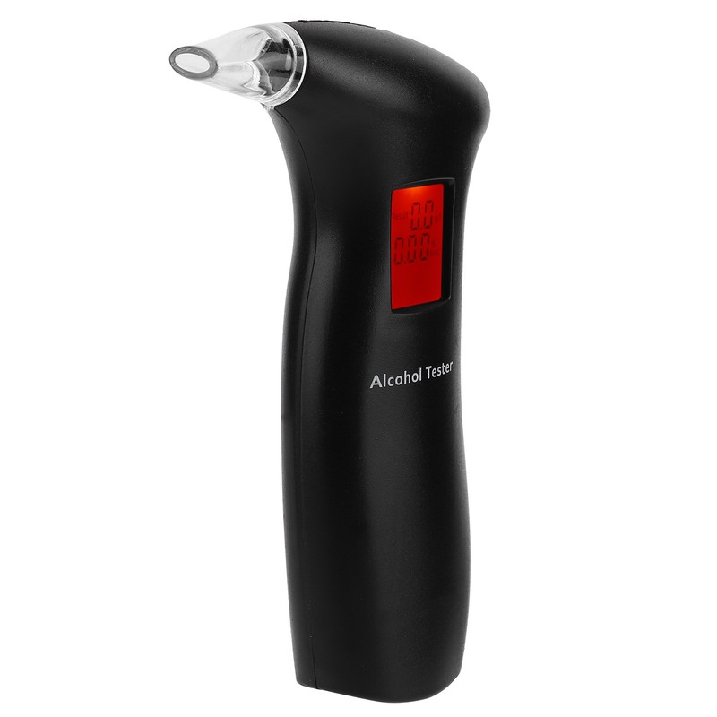 Breath Liquor Tester Driver Drunk Detector Wine Analyzer with LCD