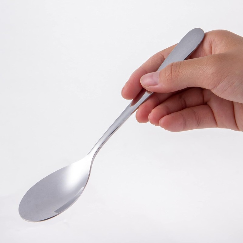 Nagao Tsubamesanjo Smooth Mouthfeel Curry Spoon 18cm Stainless Steel Made