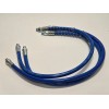VekAuto NPT GREASE GUN FLEX HOSE BLUE 3PCS TRAILER FLEX