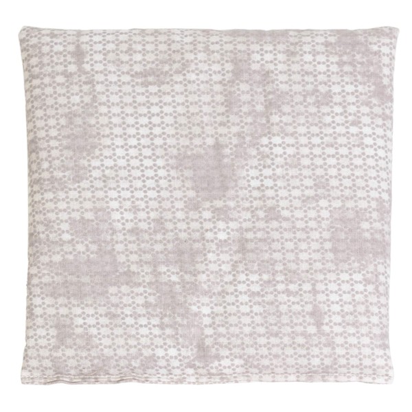 Cherry Stone Cushion 24 x 24 cm Shabby Chic Grey/Beige