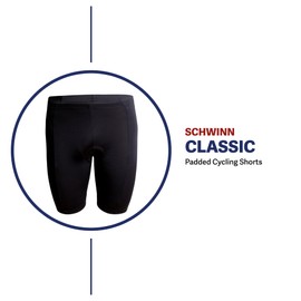 Schwinn Classic Men's Bike Shorts, Large