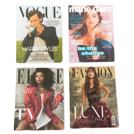 Melody Jane Dolls House Fashion Style Lifestyle Magazine Cover Set 1:12 Living Accessory