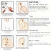 CUTELIILI 10 Pcs Celtic Viking Tattoos Nordic Tattoo for the
