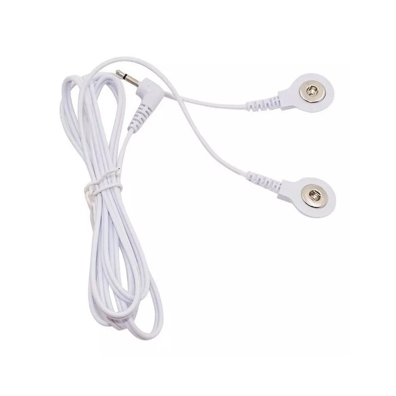 Smart Choices Cable Electrodos 2 Salidas Y Plug De 2.5mm