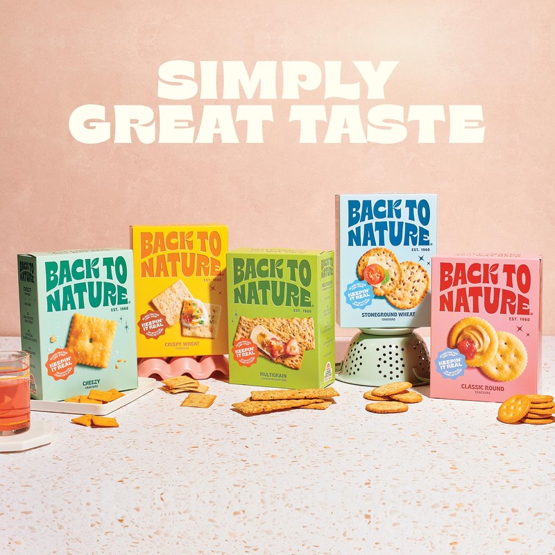 Back to Nature Gluten Free Crackers, Multi-Seed Rice Thins -