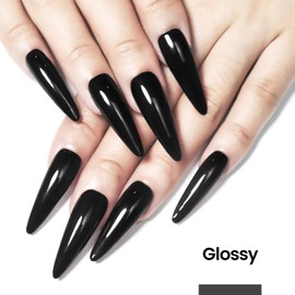 JODSONE Gel Nail Polish 16.5ml Black Art Design Manicure Salon DIY at Home Soak Off U V LED Gel Polish Nail