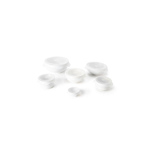 W&P Reusable Silicone Stretch Lid, Set of 6 Circular Lids,