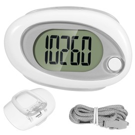 CORHAD Outdoor Portable Pedometer Counter for Hiking and Walking Lightweight and Compact Design for Accurate Step Tracking for Men and Women