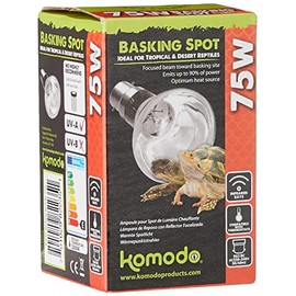 Komodo 75 Watt Basking Spot Bulb, color may vary