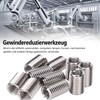 Reducing Nut, 12 Pieces Thread Insert, M8 to M10 Reducing