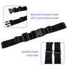 Primasage 2 Pieces Backpack Chest Strap, Non-Slip Rucksack Straps Adjustable
